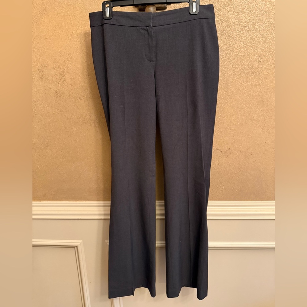 Nine West Black Gray Trousers Classic Style